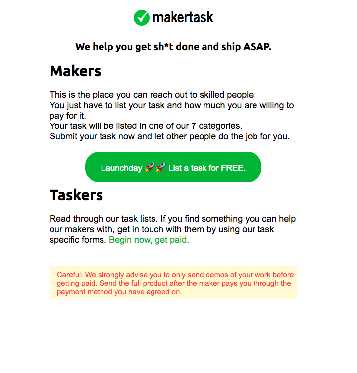 Makertask gallery image