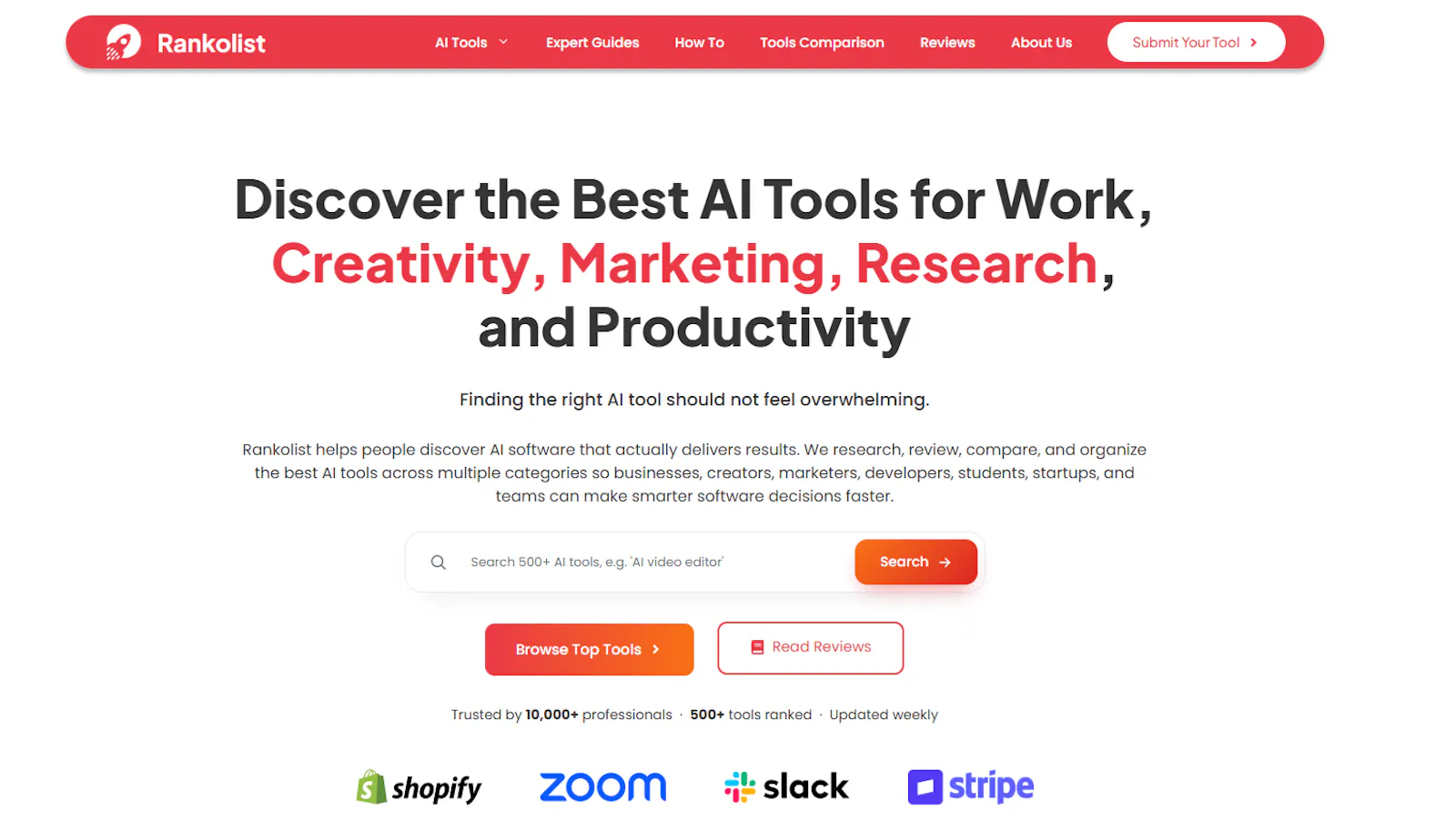 rankolist.com screenshot 1