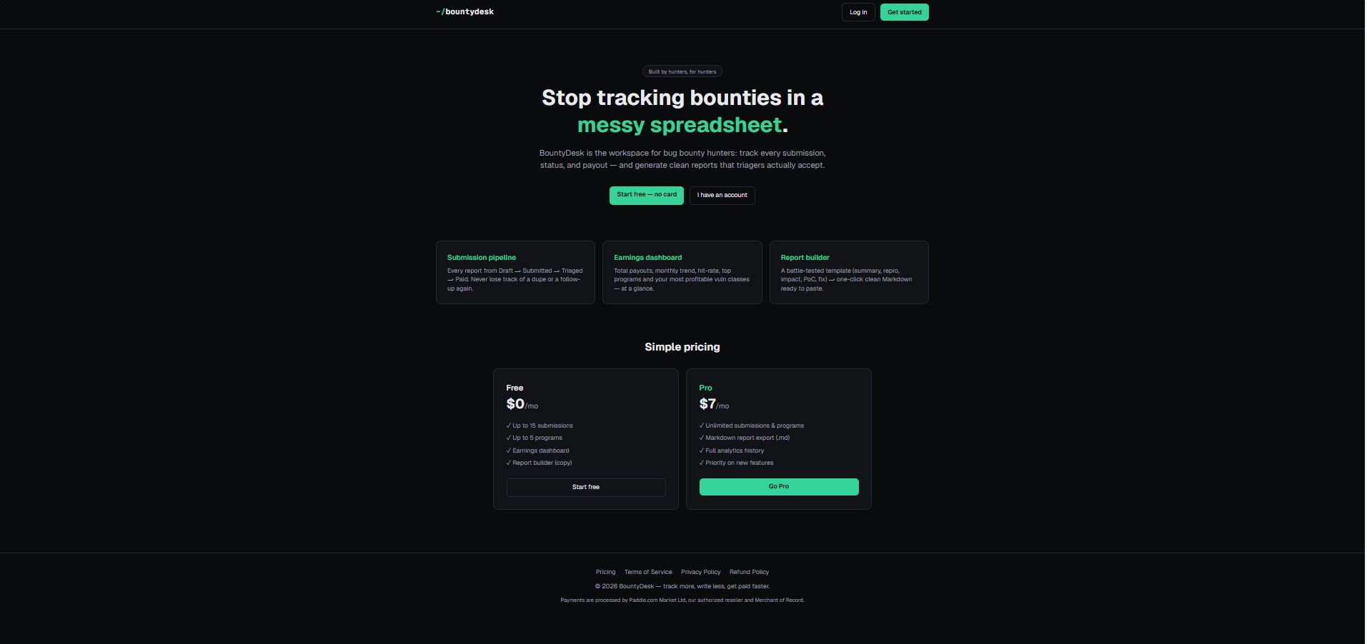BountyDesk gallery image