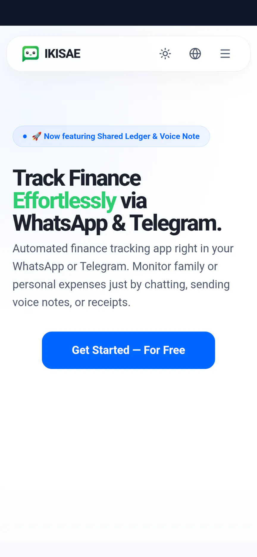 Ikisae AI Financial Tracker gallery image