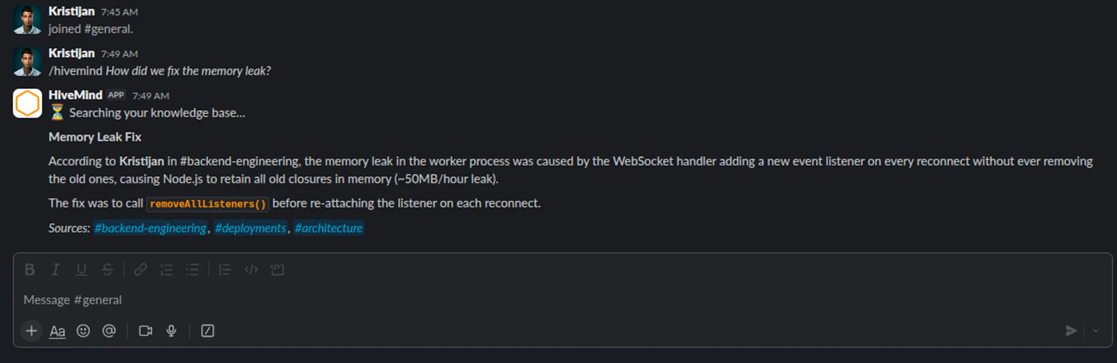 HiveMind screenshot 1