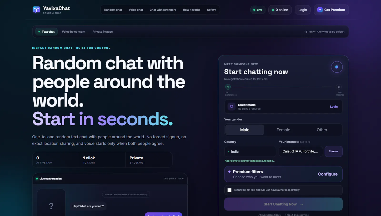 YavixaChat screenshot 2