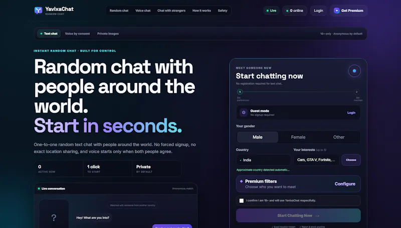 YavixaChat screenshot 2