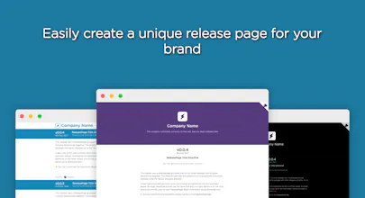 ReleasePage gallery image