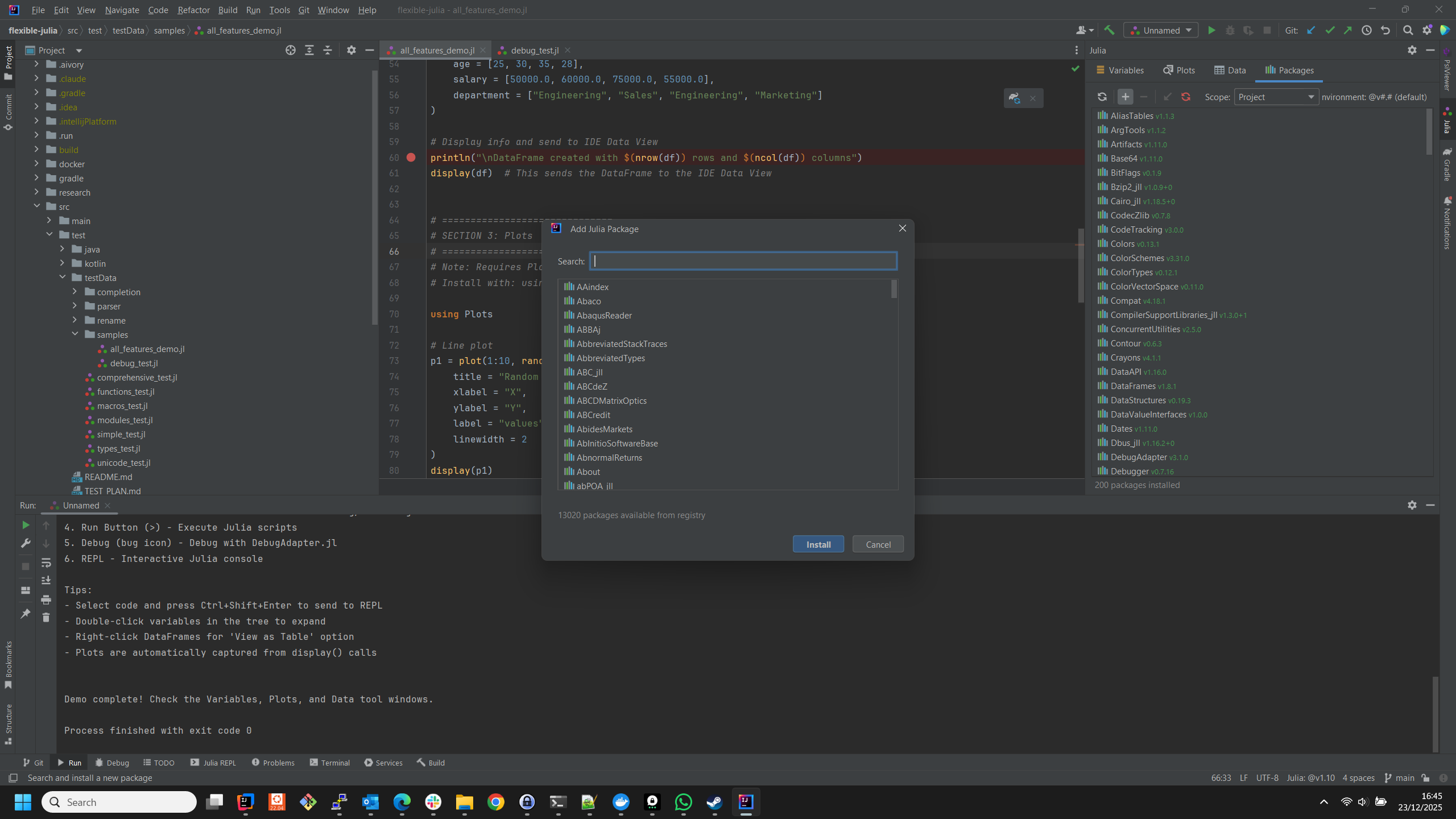Flexible Julia  gallery image