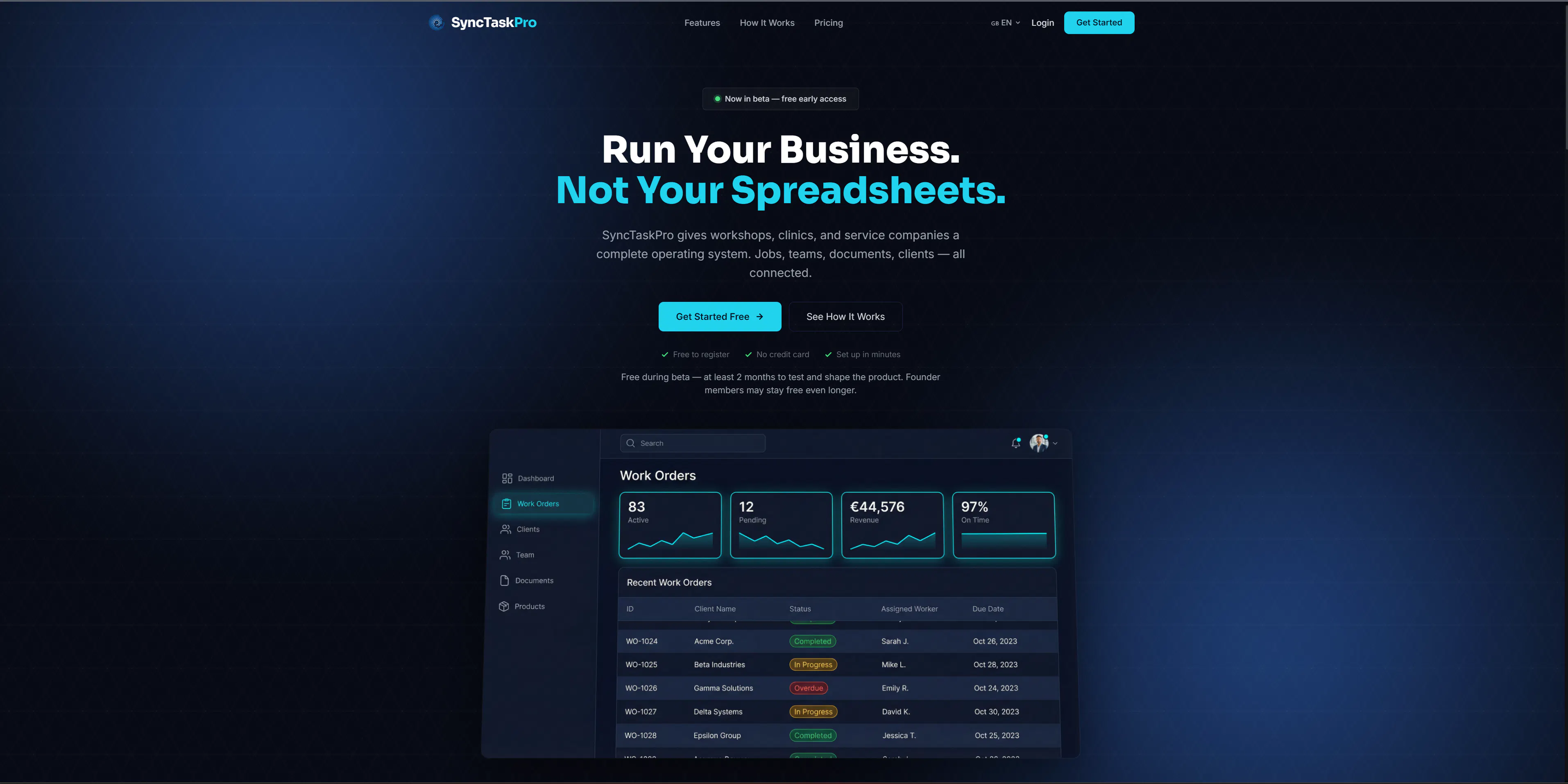 SyncTaskPro screenshot