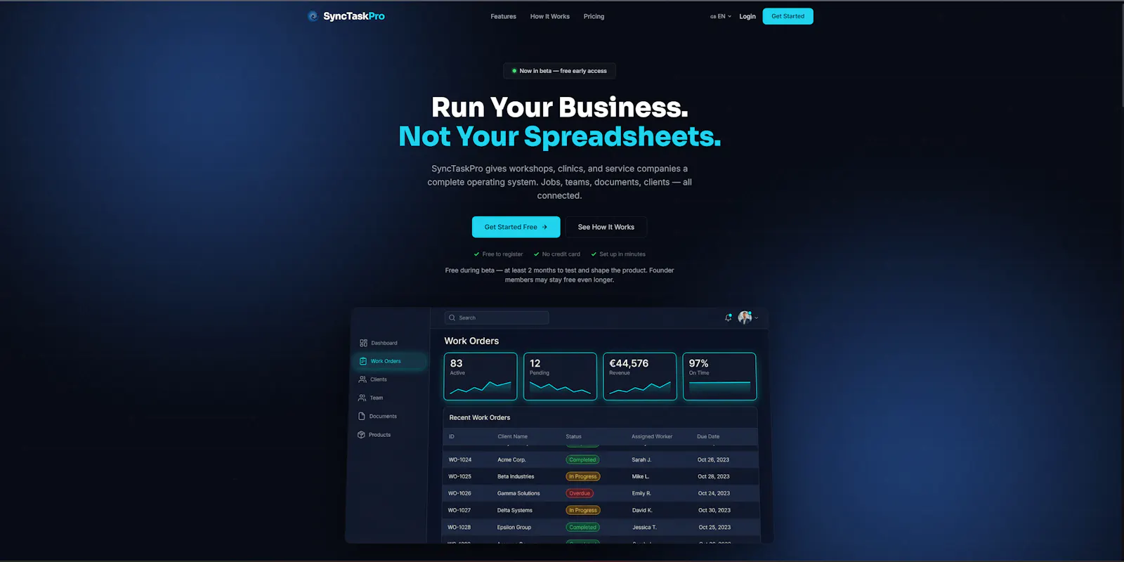 SyncTaskPro screenshot 1