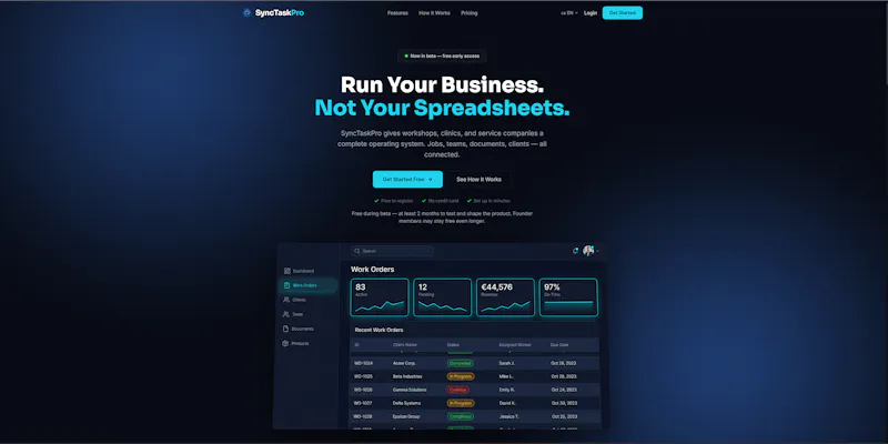 SyncTaskPro screenshot 1