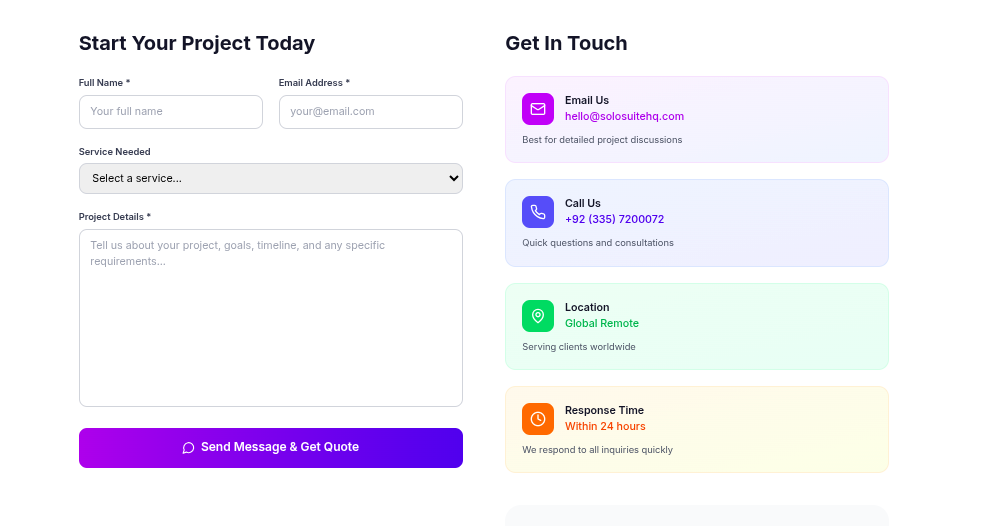 SoloSuite - Screenshot 3 showing product features and functionality