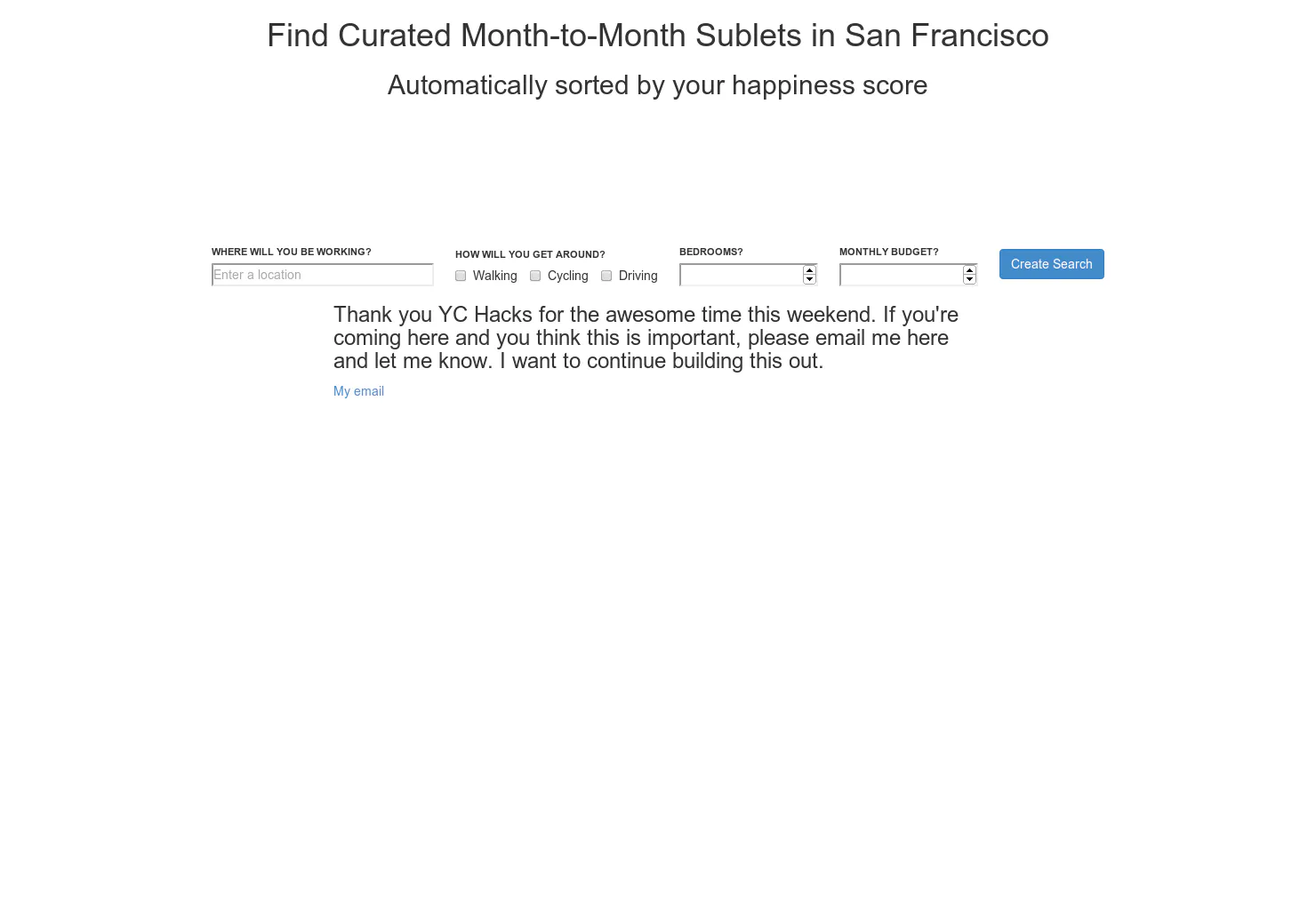 MonthlySublets
