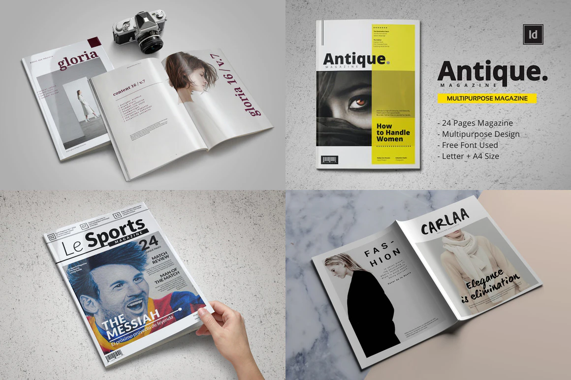 Pro Magazine Templates Bundle