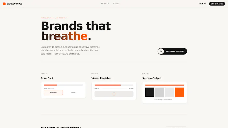 Brandforge AI screenshot 1