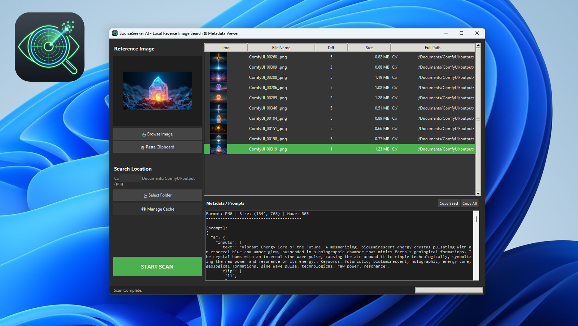 SourceSeeker AI gallery image