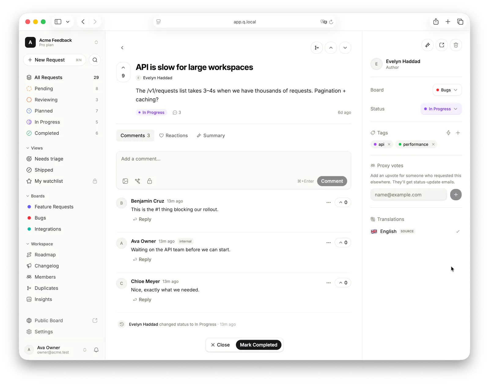 QuokkaJot — happier user insights screenshot 3