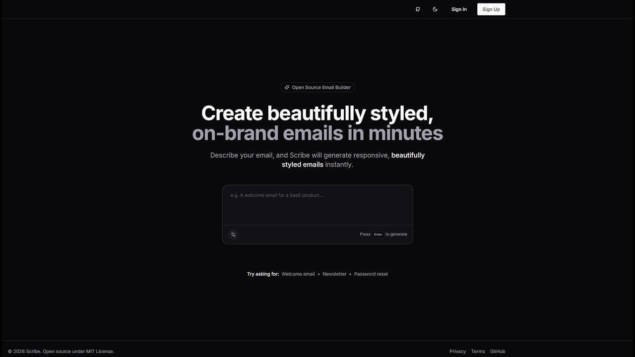 Scribe gallery image