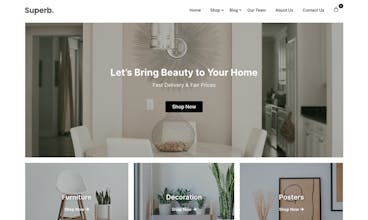 Superb eCommerce - WordPress Theme gallery image