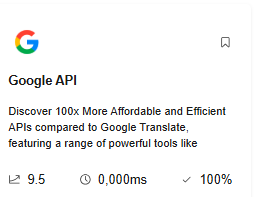 Google Api - Main product screenshot demonstrating key features and user interface