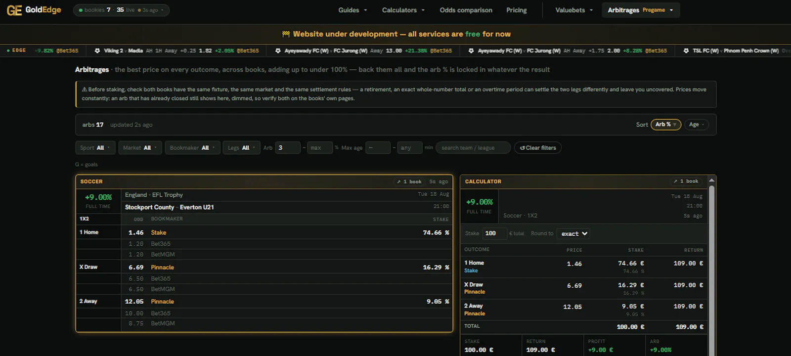 GoldEdge screenshot 7