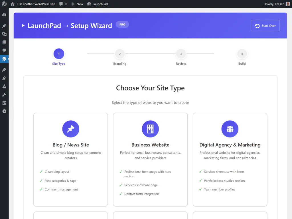 LaunchPad Builder for WordPress gallery image