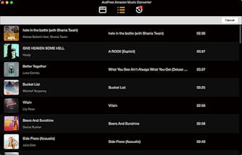 AudFree Amazon Music Converter for Mac gallery image