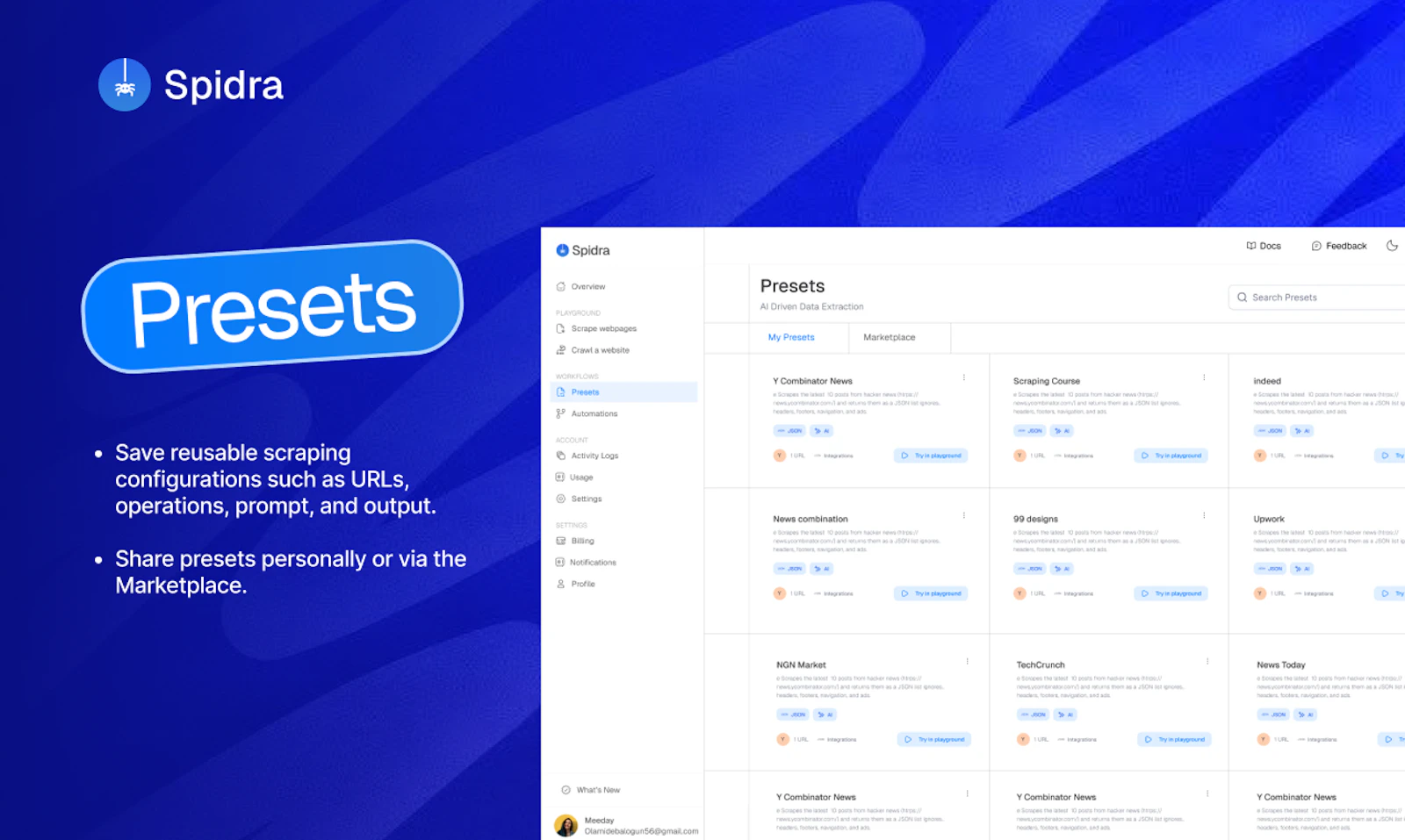 Spidra screenshot 6