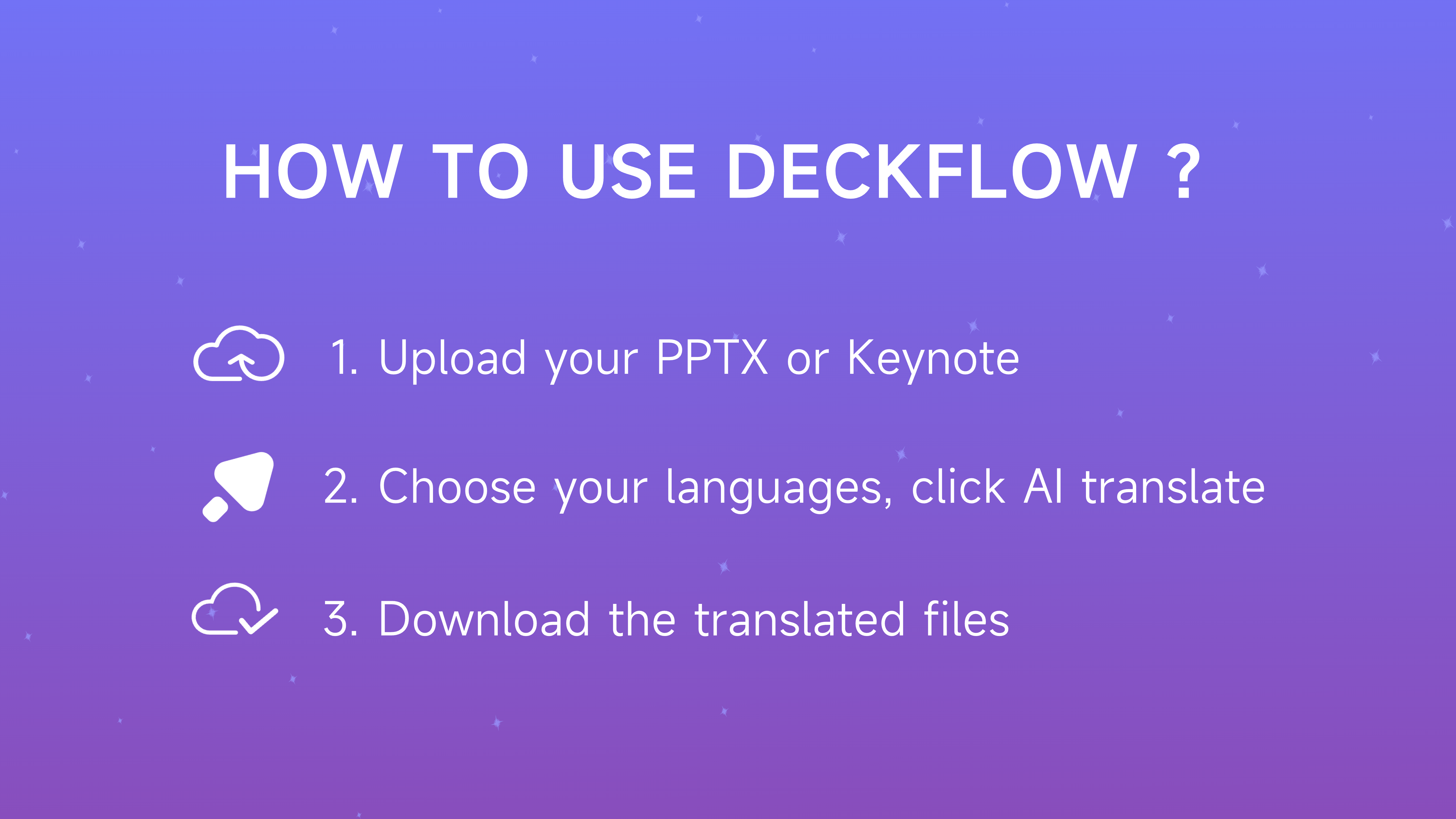Deckflow PPT -vertaler media 7