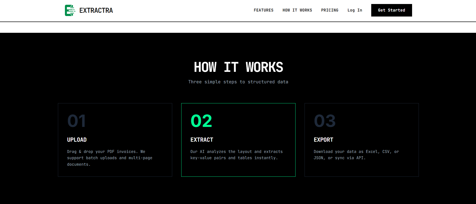 Extractra - Screenshot 5 showing product features and functionality