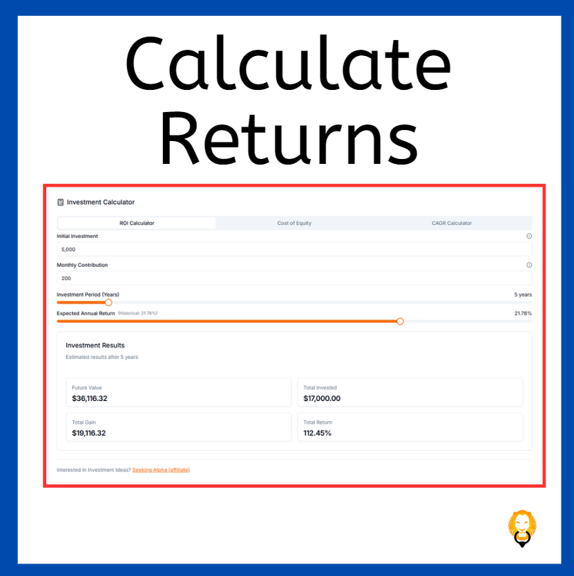 Investment Calculator gallery image