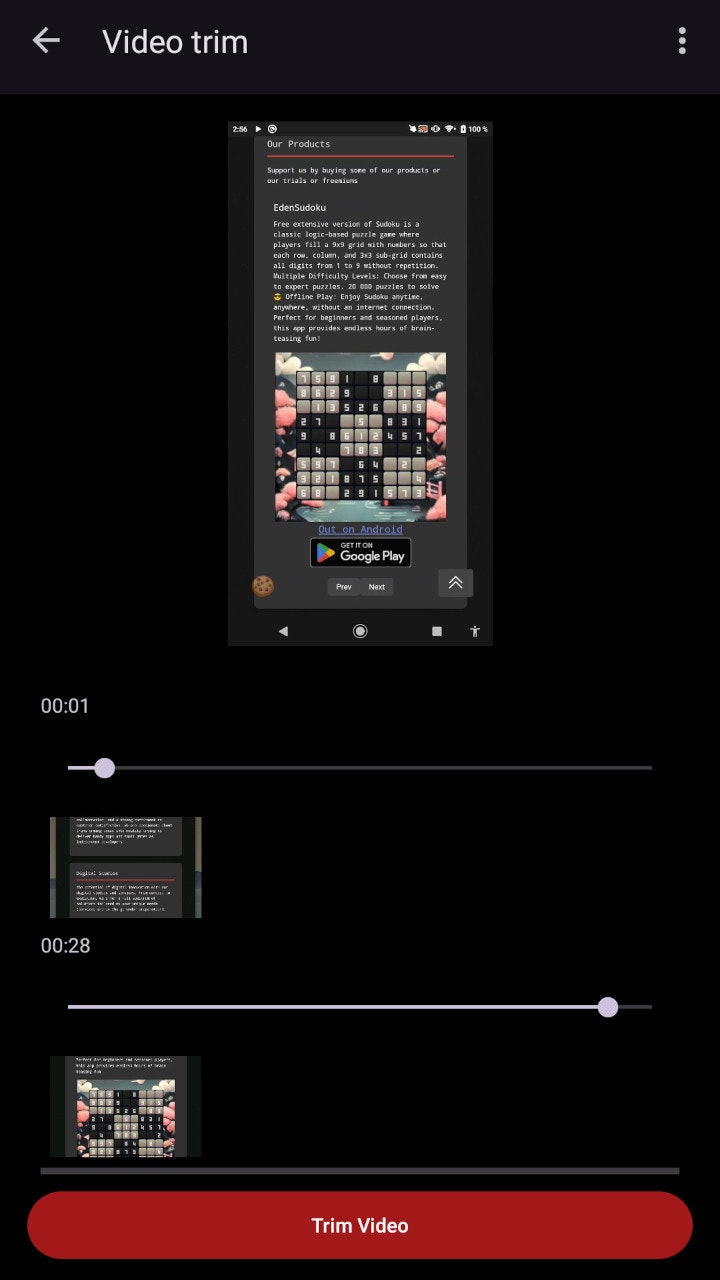 Screen recorder gallery image