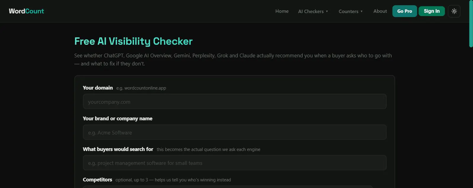 WordCountOnline screenshot 3