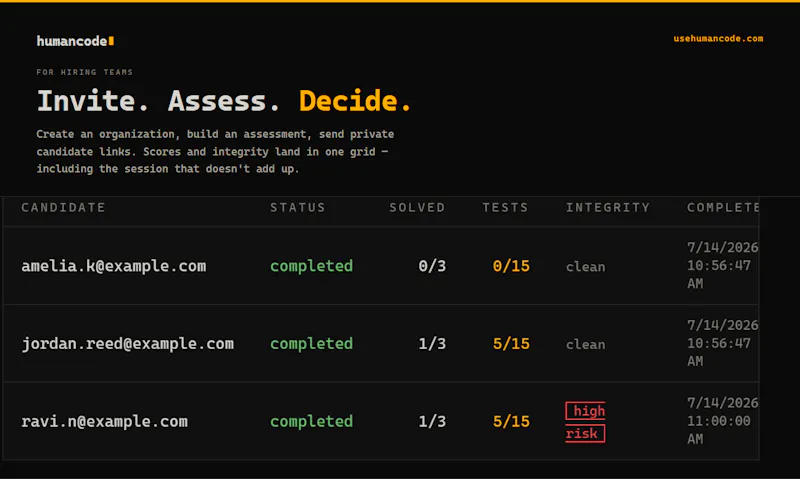 Humancode screenshot 4