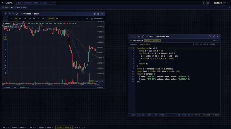 Finterm screenshot 1
