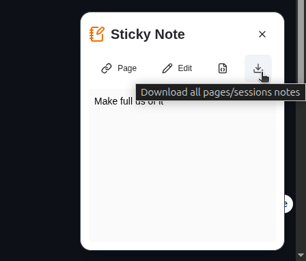 وسائط ماركباد - snap notes sticky notes على أي صفحة أو مجال أو إعادة 5