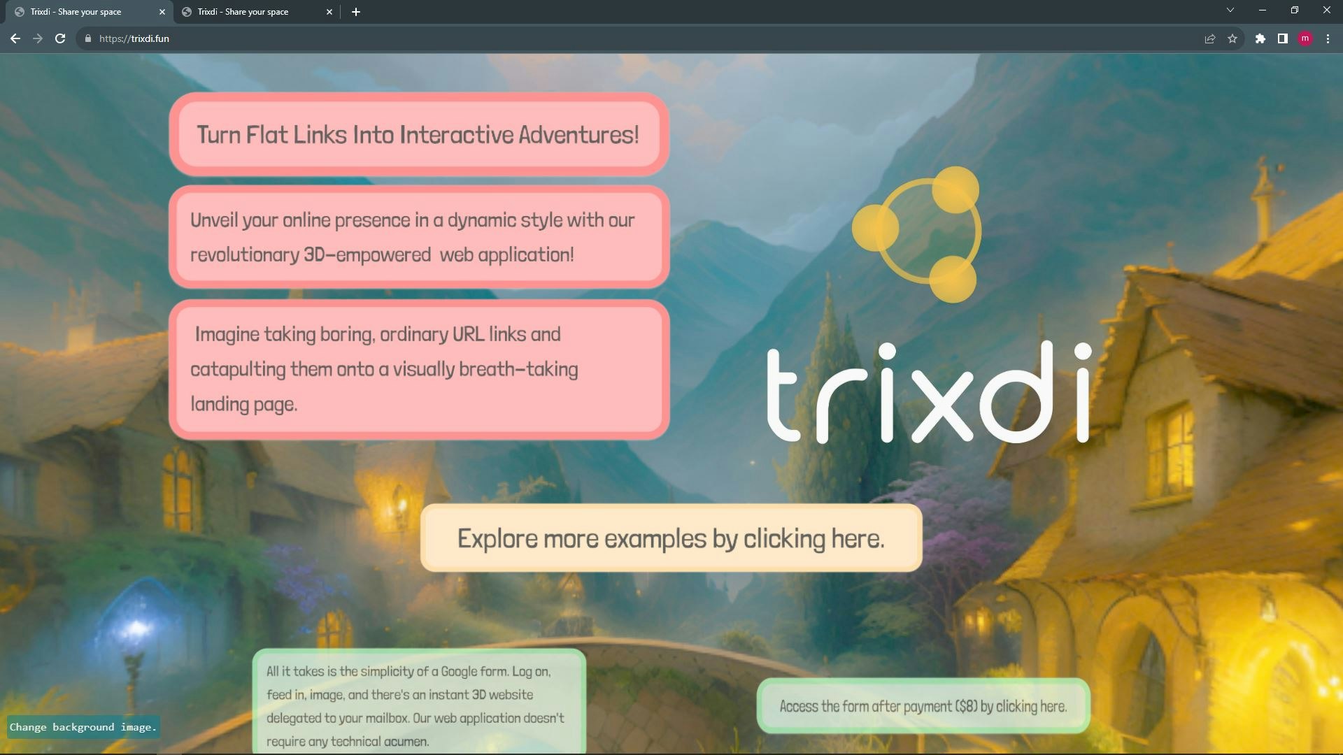 Trixdi 3D bağlantılar medya 2