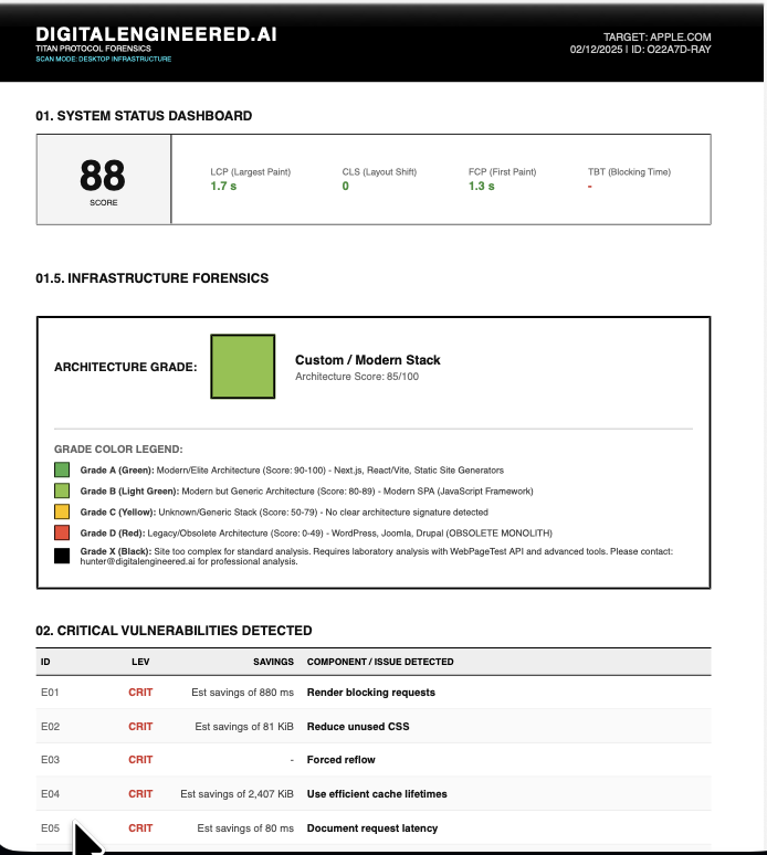 TITAN PROTOCOL 4.5: THE Forensic Audit gallery image