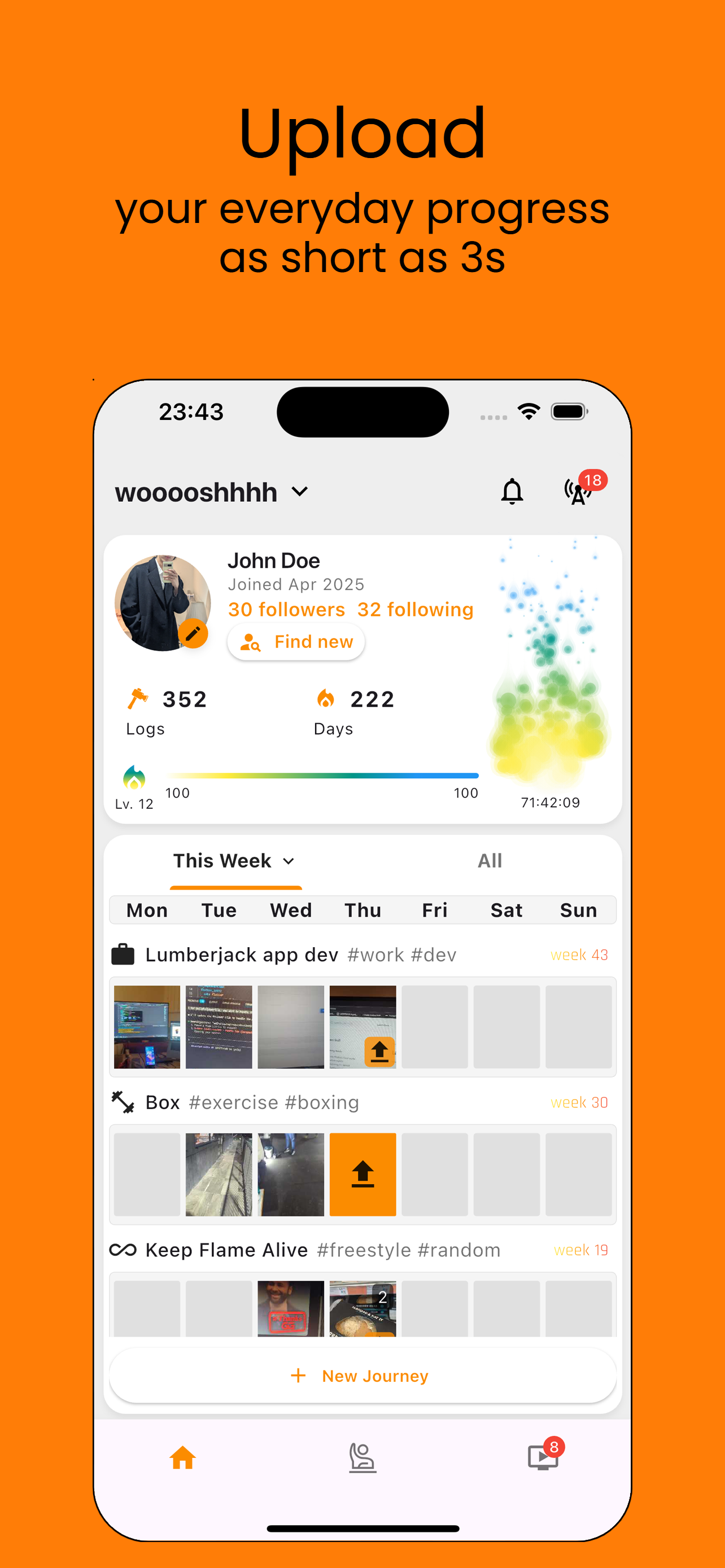 Lumberjack: micro vlogs gallery image