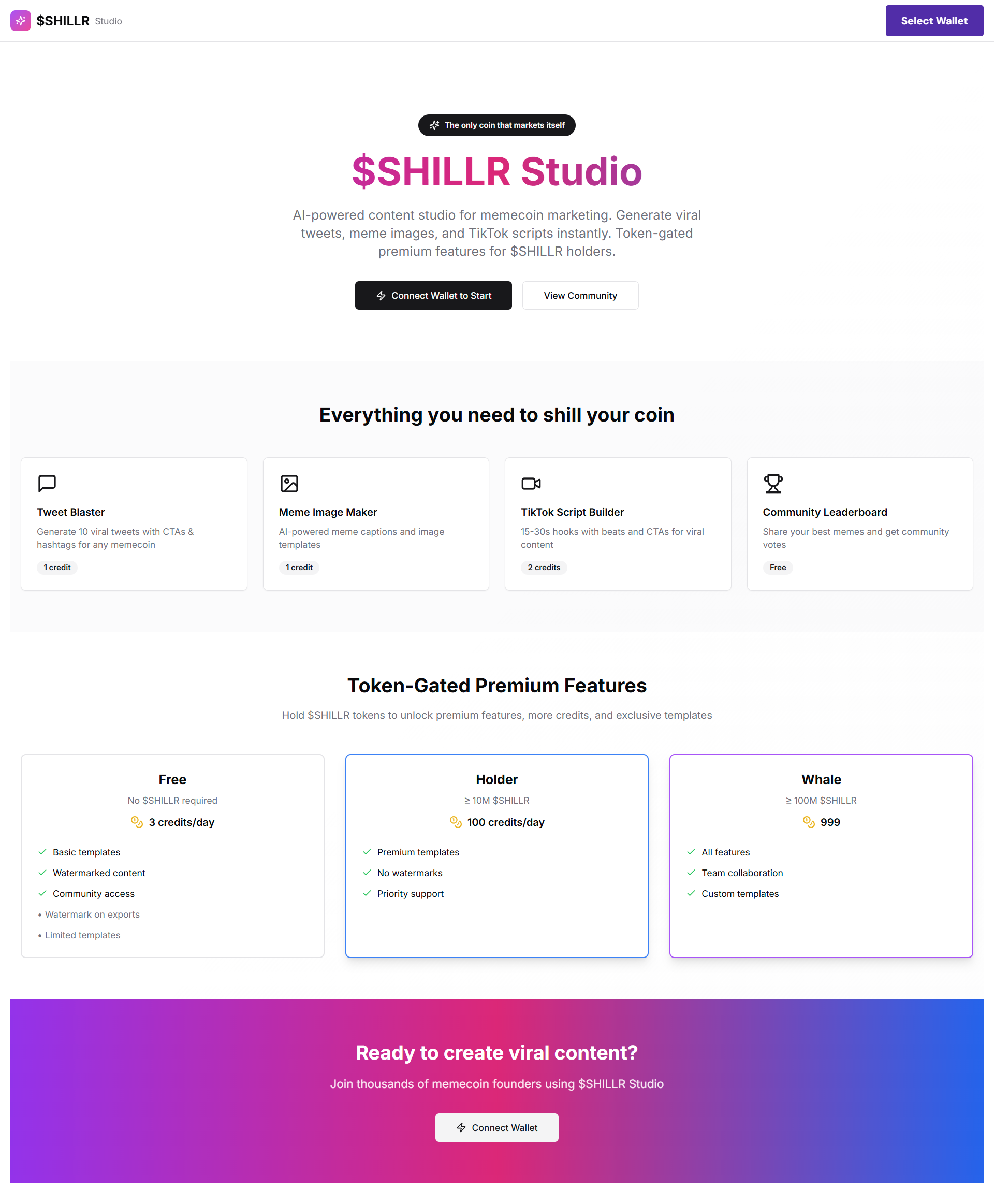 $SHILLR Studio gallery image