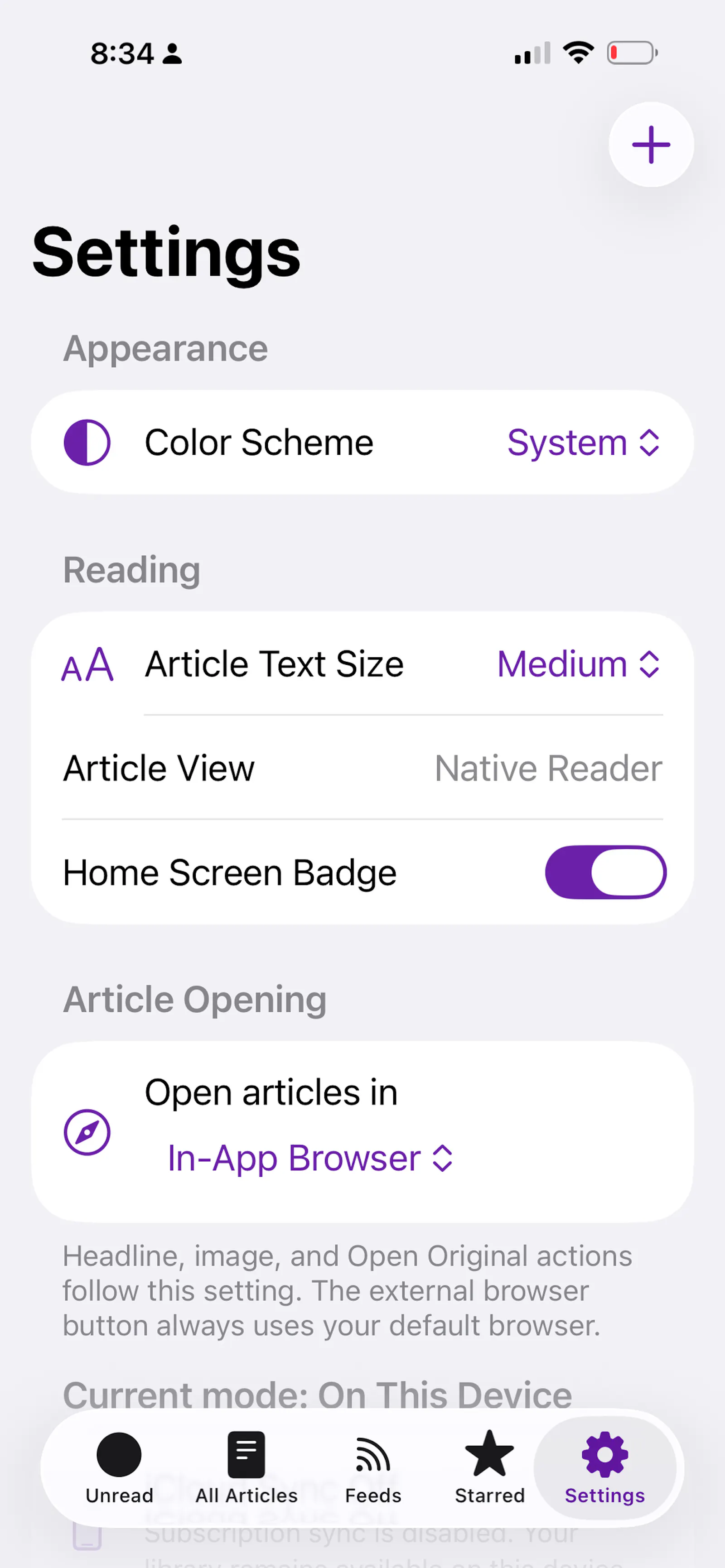 FeedLizard screenshot 4