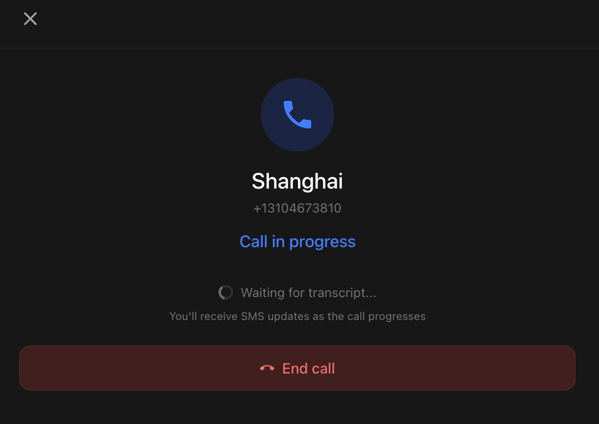 ByePhone - Screenshot 2 showing product features and functionality