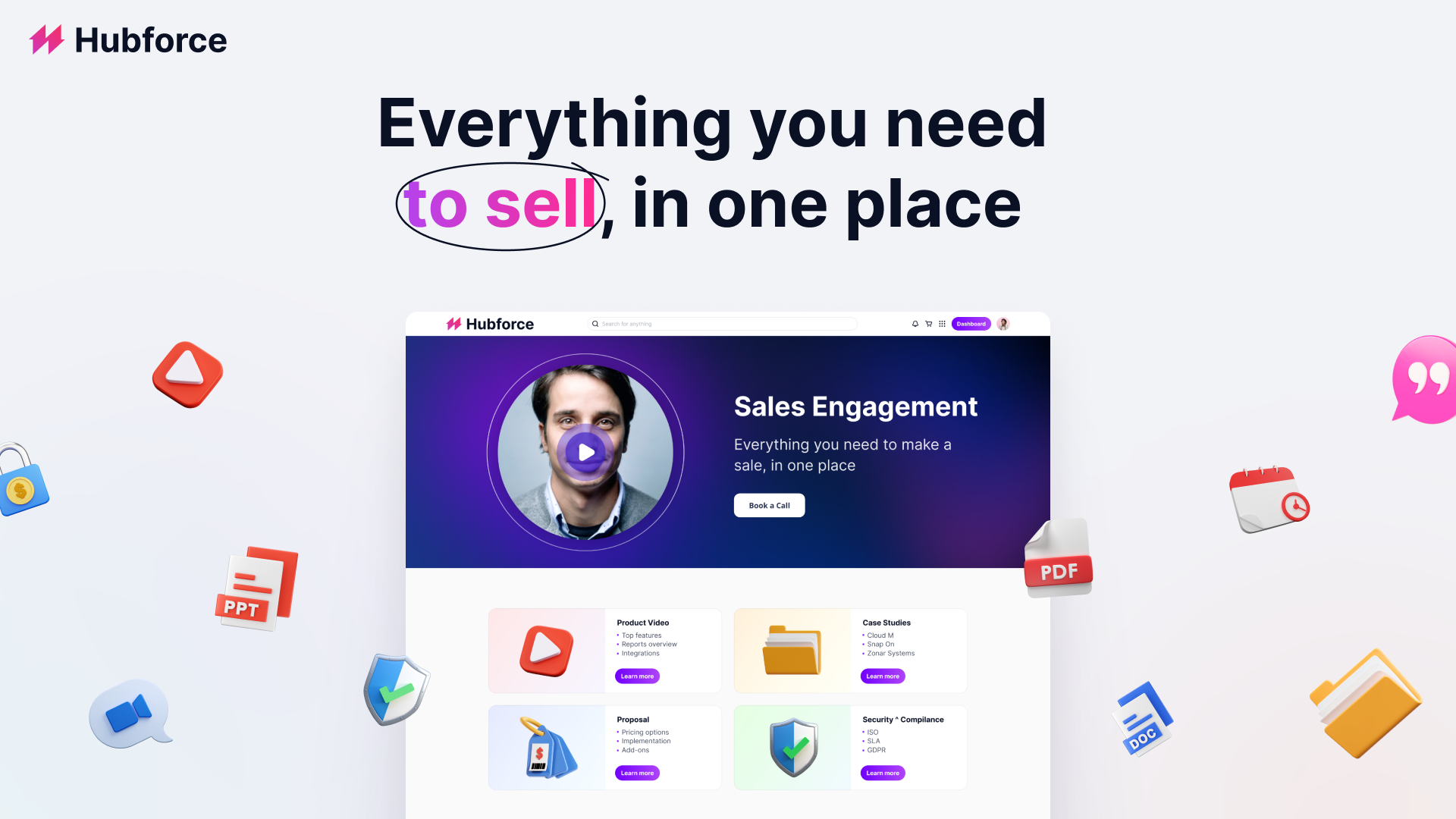 وسائط Hubforce - قم بإنشاء غرفة مبيعات رقمية لكل احتمال 2
