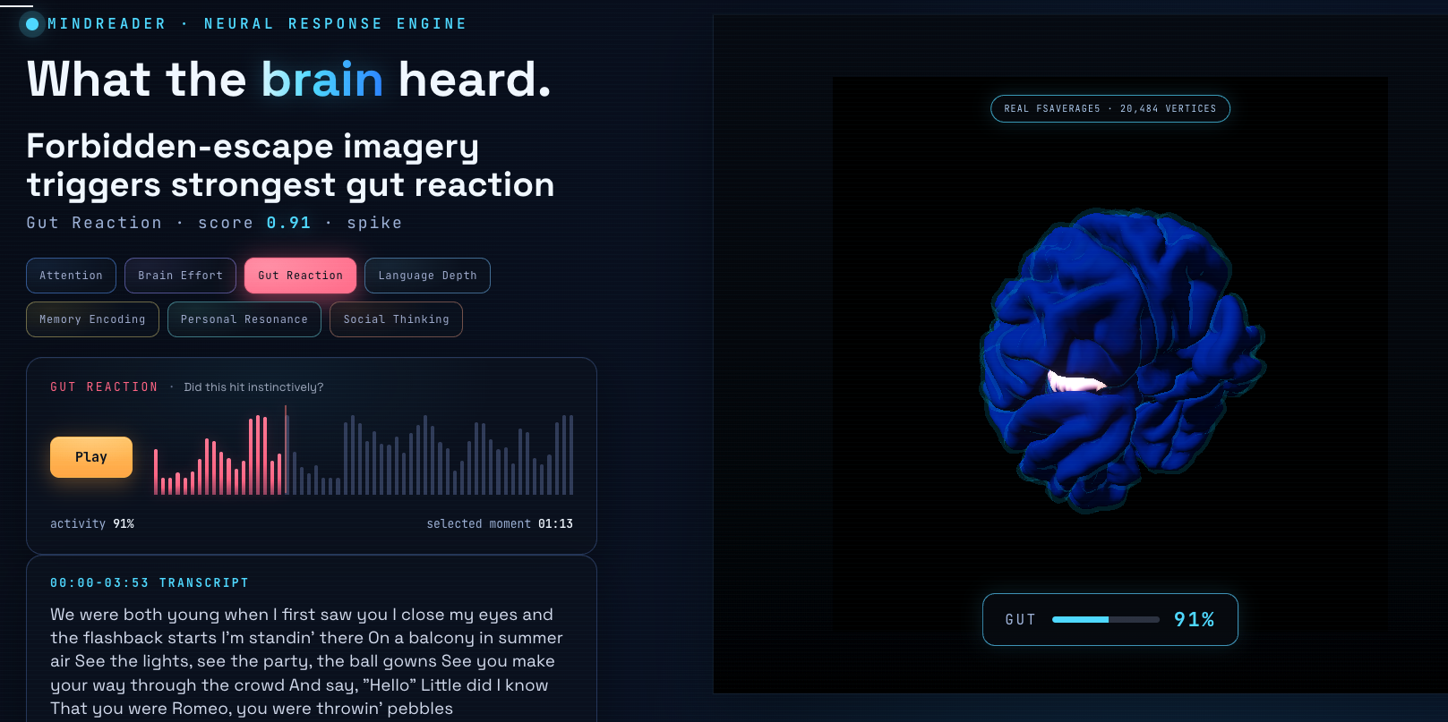 MindReader v1 gallery image