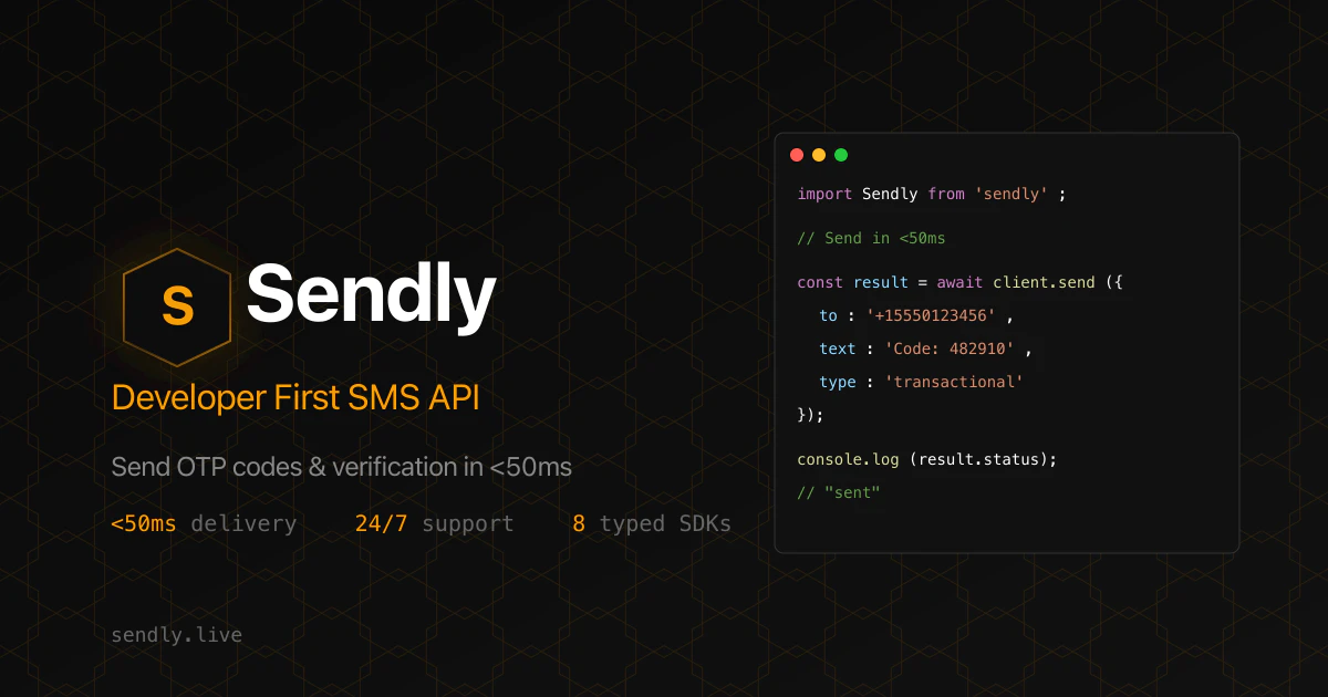 Sendly screenshot 1