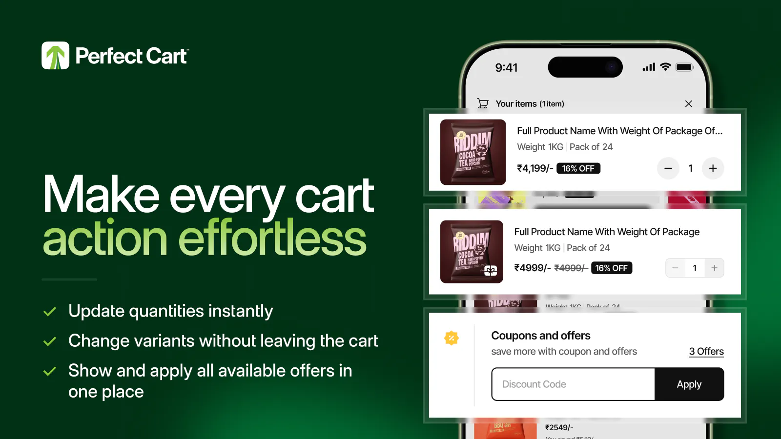  Perfect Cart ‑ Upsell & AI gallery image