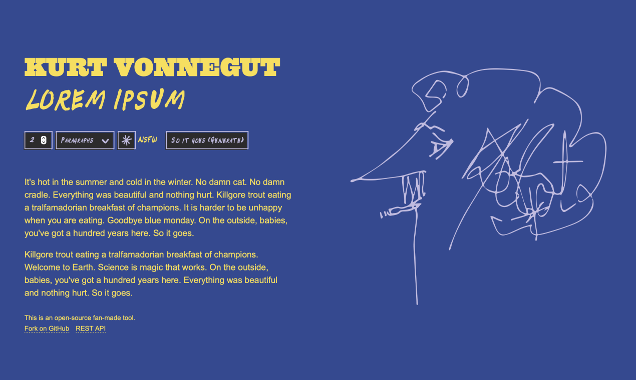 Kurt Vonnegut chính nó media 2