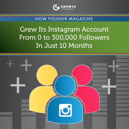Growth Everywhere - How Foundr Magazine Grew Its Instagram Account