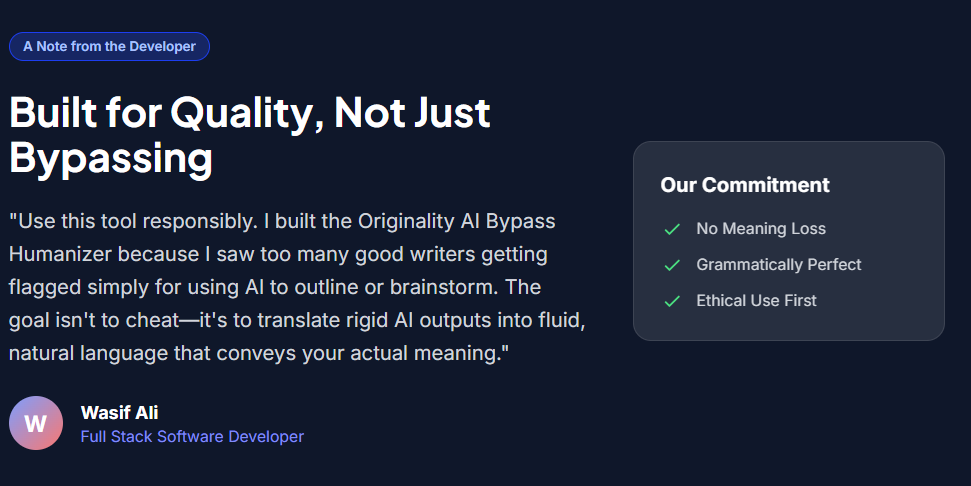 Originality AI Bypass - AI Text to Human gallery image