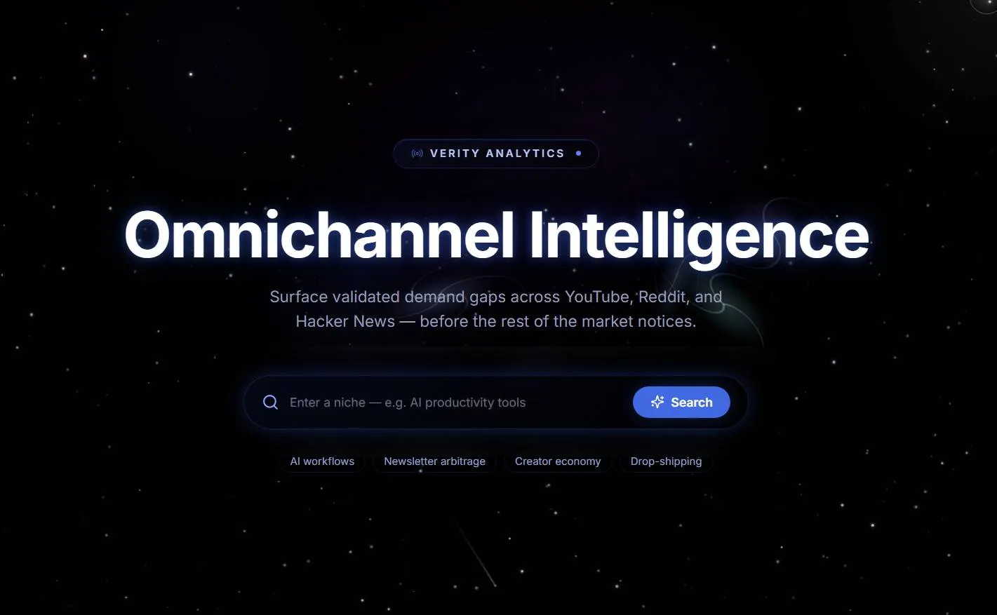 Verity Analytics — Omnichannel Research gallery image