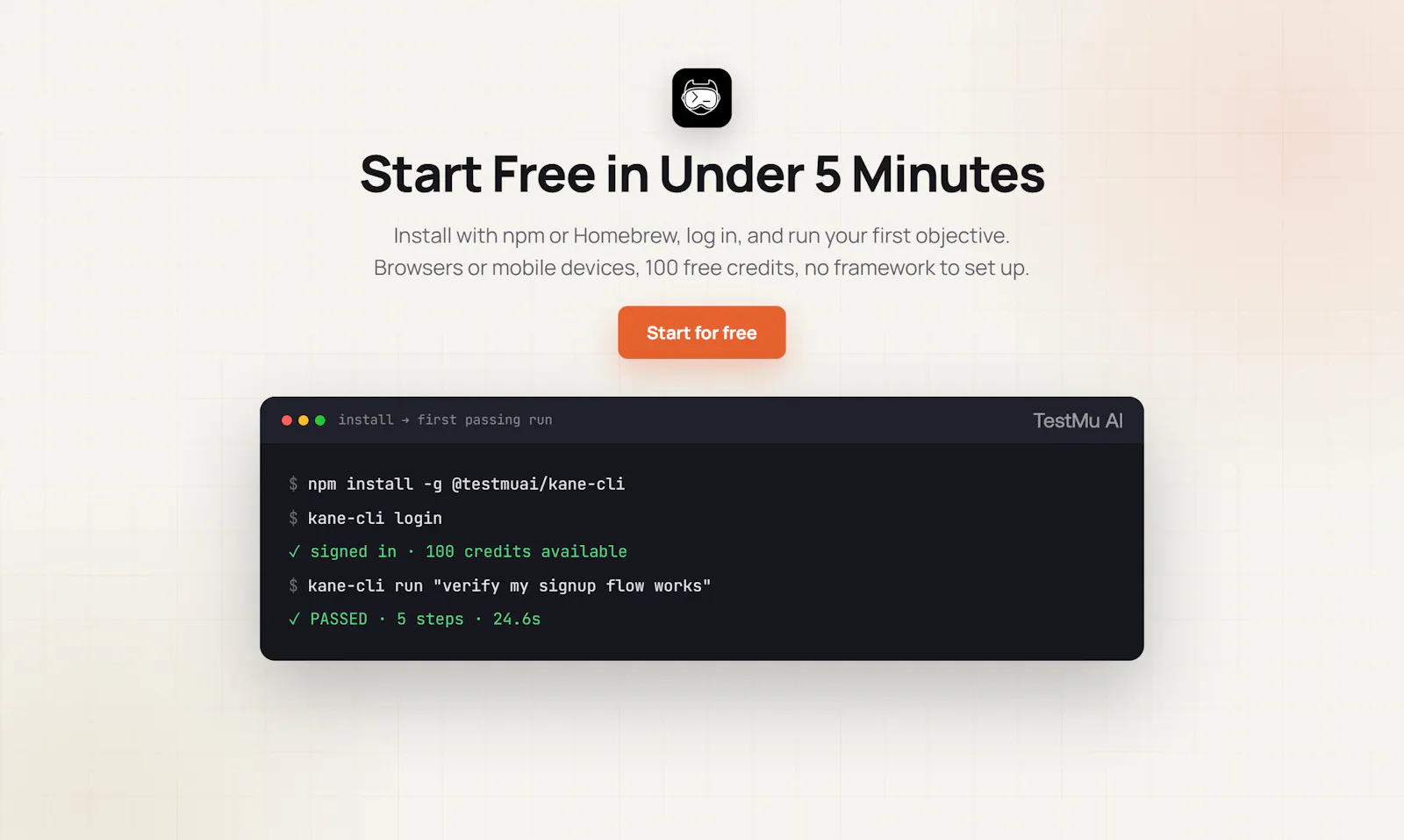 Kane CLI screenshot 12