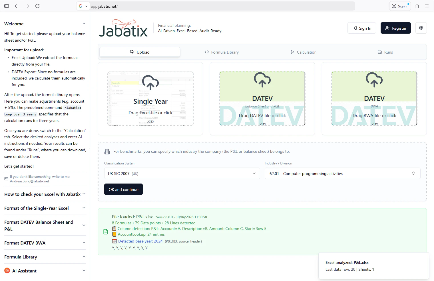 Jabatix screenshot 2