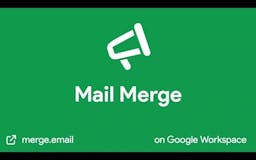 Mail Merge for Gmail media 1